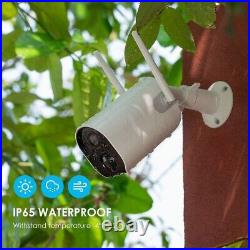 4PCS Outdoor 1080P Wireless Security Camera Smart Home Battery WiFi CCTV System