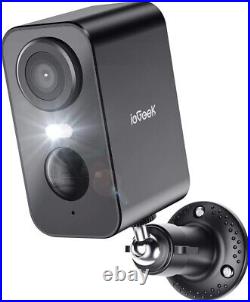 4PCS ieGeek Outdoor Wireless Security Camera Home Battery WiFi CCTV System, Alexa