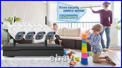 4pcs 1080P Wireless Home Security Camera System 8CH IP Camera CCTV Outdoor WiFi