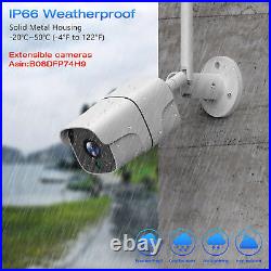 8CH Wireless CCTV Security Camera System 3MP NVR Outdoor Wifi IP Security Camera