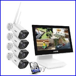 ANNKE Wireless CCTV System 8CH 5MP NVR 3MP Audio IP Camera Home Security Kit 1TB