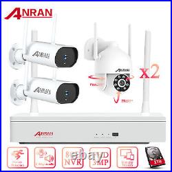ANRAN 3MP Wireless CCTV Security Camera System Outdoor Wifi IP Audio 8CH NVR 1TB