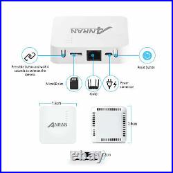 ANRAN 3MP Wireless Security CCTV System Wifi Outdoor Surveillance Camera Kits HD
