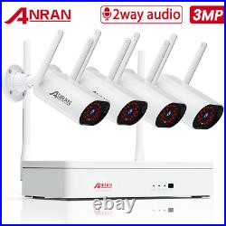 ANRAN CCTV Camera System Security Outdoor Wireless Home 1TB 2way Audio 3MP WiFi
