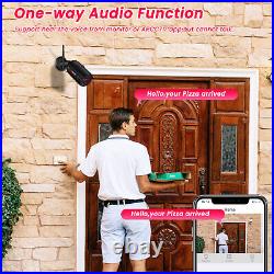 ANRAN Outdoor Wireless Security Camera System 5MP 8CH WIFI NVR Metal Shell IP66