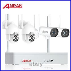 ANRAN Wireless CCTV Home Security System 3MP 8CH NVR WIFI IP Camera Night Vision