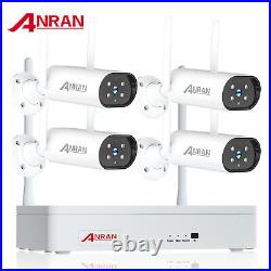 ANRAN Wireless CCTV Security Camera System Outdoor Wifi IP PTZ Audio 8CH NVR 2TB