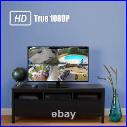 CCTV System Kit HD 1080P 8CH DVR Home Security Outdoor Dome Camera Night Vision