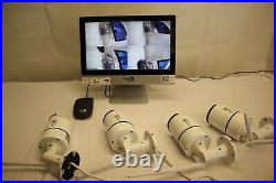 Homeguard All-in-one 4 Channel Wireless Security System Cctv Kit 960p Hd
