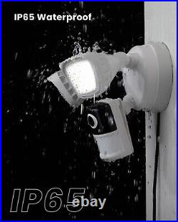 IeGeek 2K Outdoor Floodlight Security Camera Color Night Vision Home CCTV System