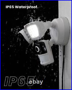 IeGeek 2K Security Floodlight Camera with Color Night Vision, WiFi CCTV System UK