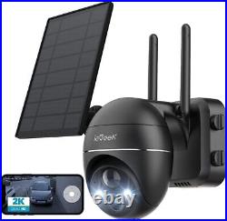 IeGeek 5MP/3MP Outdoor Wireless Solar Security Camera Home Battery CCTV System