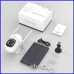 IeGeek Outdoor 4G Lte Solar Security Camera Wireless Home Battery CCTV System UK