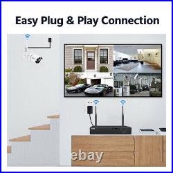 Maisi 3MP HD Wireless CCTV System 4CH NVR Home Outdoor Security Audio IP Camera