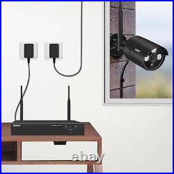 Maisi CCTV Camera System 4 Channel NVR Recorder & 2 Outdoor IP Cameras UK