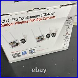 Professional Grade Tonton Wireless CCTV Camera System with Touchscreen, 2-Way A