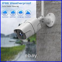 Security System Wireless 8CH IP Camera Outdoor CCTV HD 1080P WiFi Night Vision