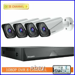 TOGUARD 1080P CCTV Home Security Camera System 2MP HDMI 8CH Wireless DVR Outdoor