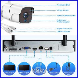 TOGUARD 8CH NVR 1080P WiFi Home Security Camera System Outdoor CCTV Camera Set