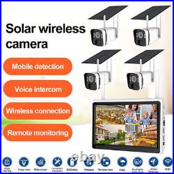 Wireless CCTV WiFi HD 3MP Security Camera System 8CH H. 265+NVR Night Vision IP66